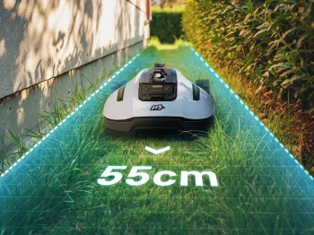 YUKA mini 2 1000 – wąskie przejścia 55 cm i nachylenia 45% (24°)