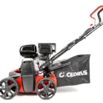Wertykulator spalinowy Cedrus WR01 z dużymi kołami 8 cali
